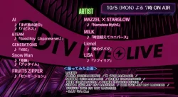 【CDTV】タイムテーブル 10月5日速報!出演順・出演時間をリアルタイム更新